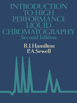 cover image of Introduction to high performance liquid chromatography